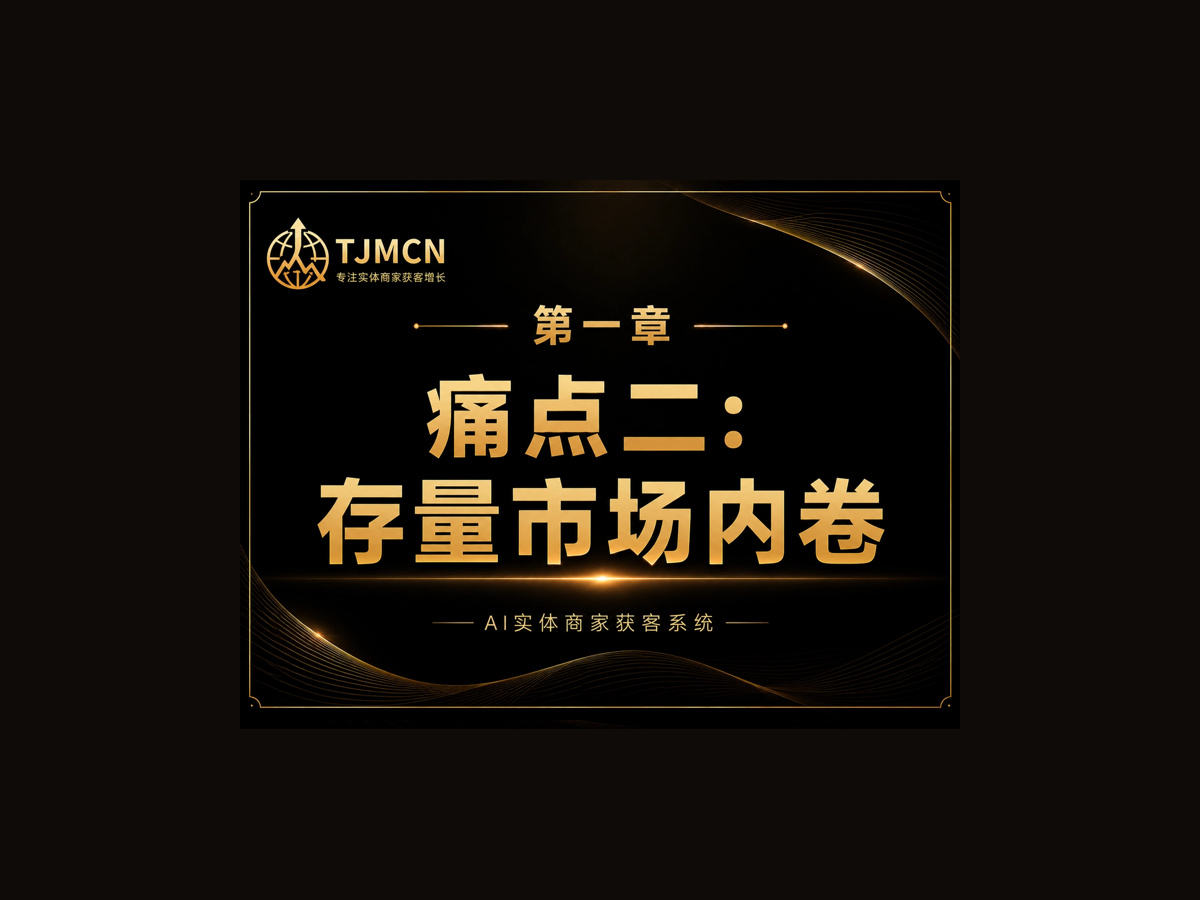 第一章-痛点二：存量市场内卷